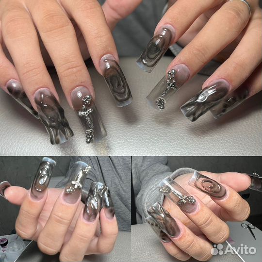 Наращивание ногтей/маникюр