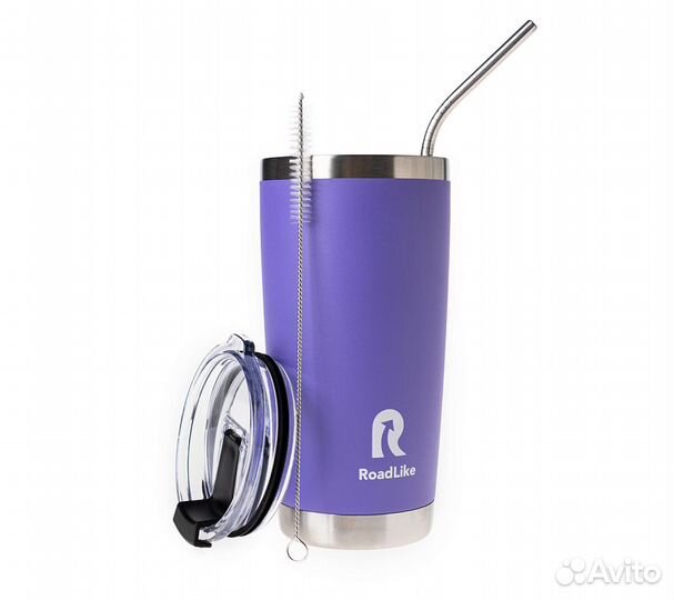 Термокружка RoadLike City Mug 570мл, фиолет