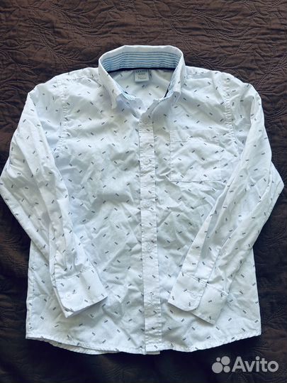 Рубашки на мальчика 116-128