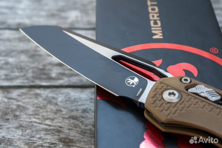 Microtech MSI SE TriGrip Polimer Dark Earth Standa