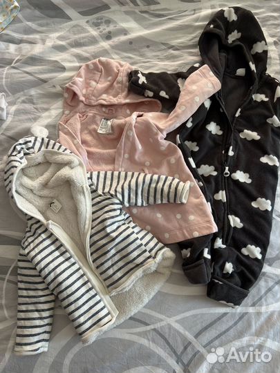 Вещи пакетом hm на девочку 62/74-80