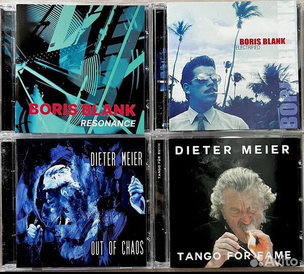 Boris Blank и Dieter Meier Yello сольные альбомы