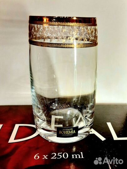 Стаканы, бокалы, рюмки Crystalite