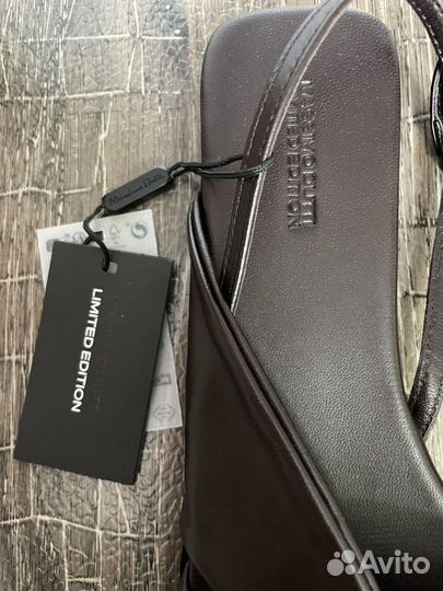 39,40,Новые кожаные сандалии Massimo dutti