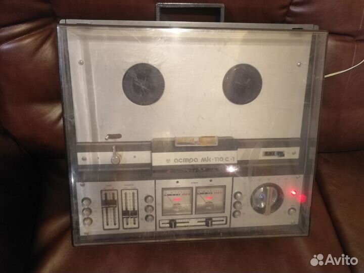 Катушечный магнитофон Астра мк-110с-1