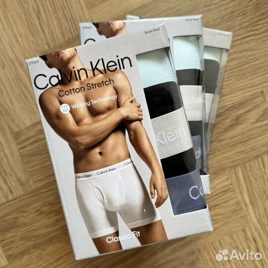 L,XL,XXL Боксеры Calvin Klein Мужские оригинал