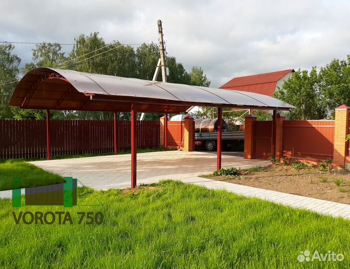 Навес под ключ