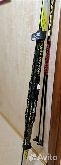 Лыжи беговые с ботинками 38