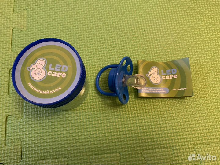 Соска антибактериальная Led care