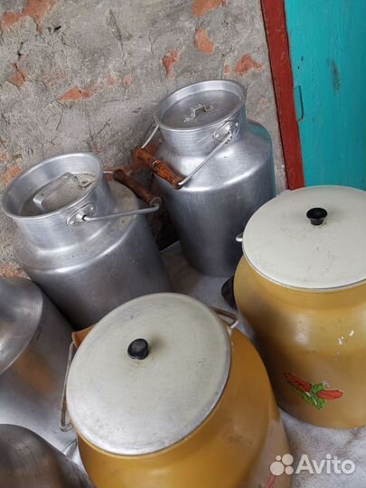 Алюминиевые фляги и бидоны