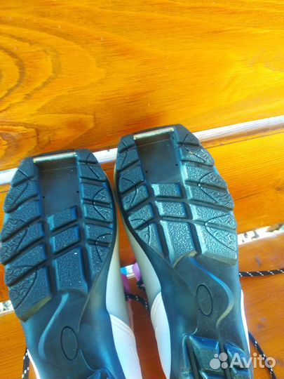 Лыжные ботинки трек 34размер