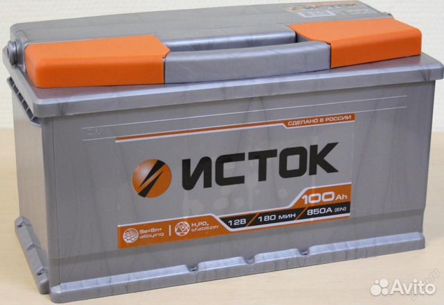 Аккумулятор Istok (исток) 100 ah audi 100/A4/A5/A6
