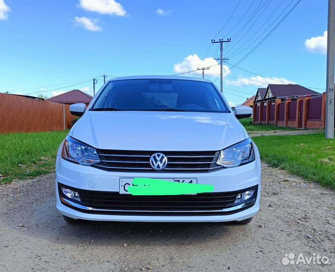 Передние фары polo седан