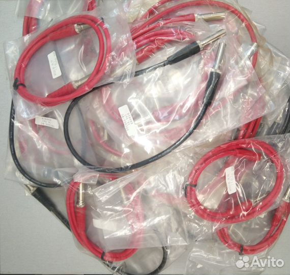 Патч Кабель canare 1метр (крас) и 0,5метр (чёрн)