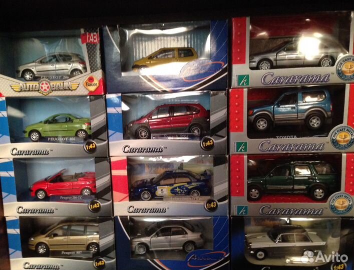 Модели 1:43 Jaguar jeep Ferrari Fiat McLaren