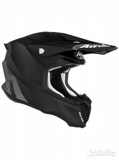 Мотошлем airoh twist 2.0 color, мат. черный