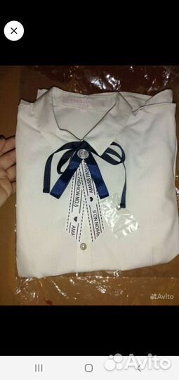 Школьние блузка для девочки