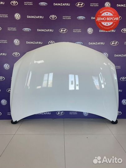 Капот Toyota Camry V40 (2006) белый 040