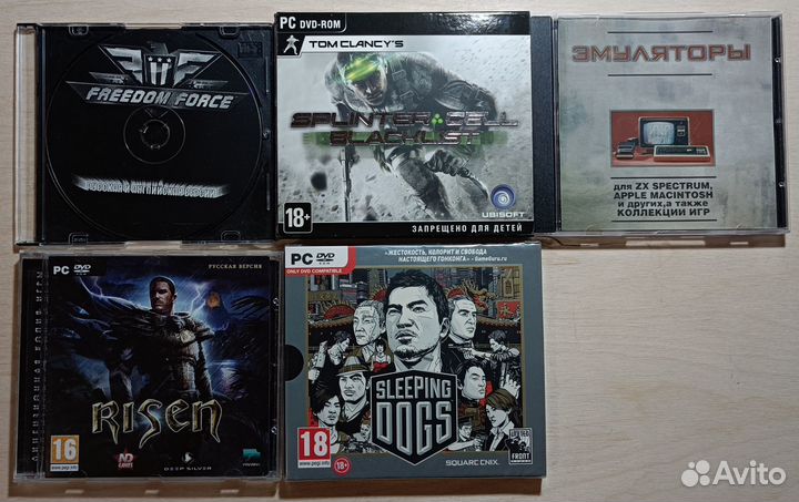 Компьютерные игры диски для пк