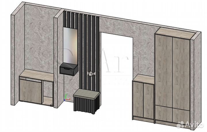 Мебель на заказ. Прихожие на заказ