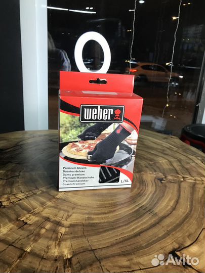 Перчатки для гриля weber размер L/XL