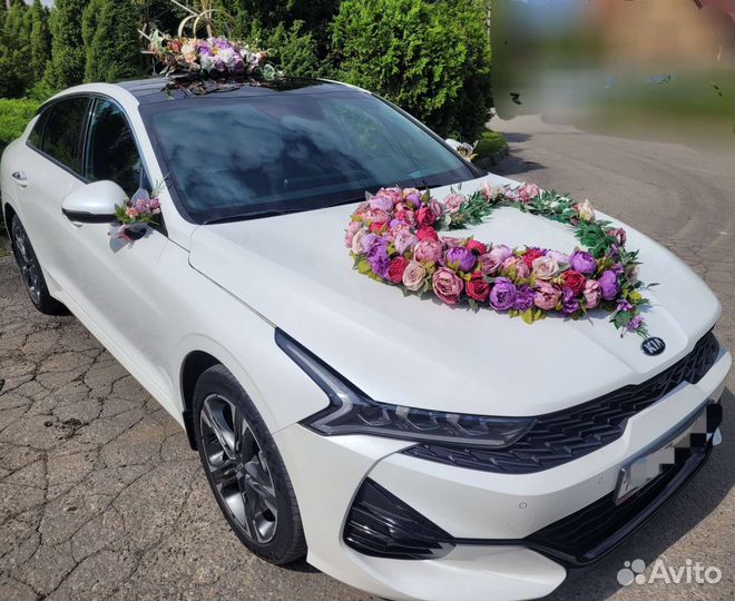 Свадебное украшение для автомобиля