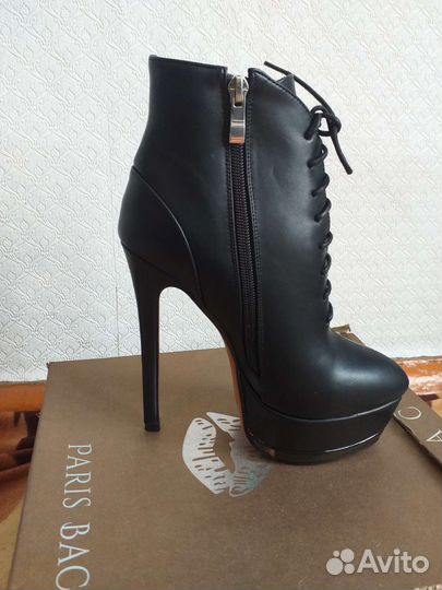 Ботильоны натуральная кожа новые