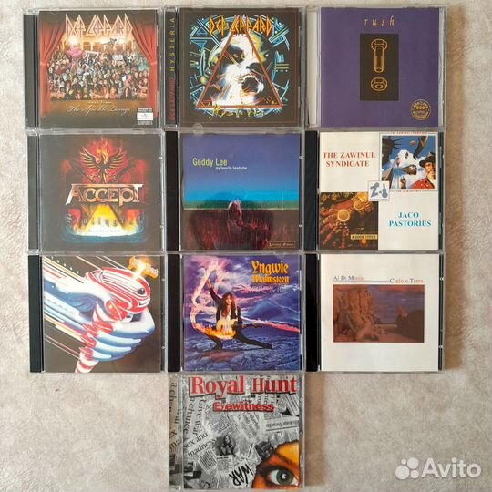 CD диски рок музыка и CD-Maximum (2в1)