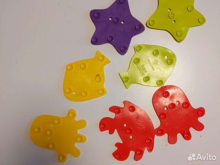 Антискользящие детские мини коврики