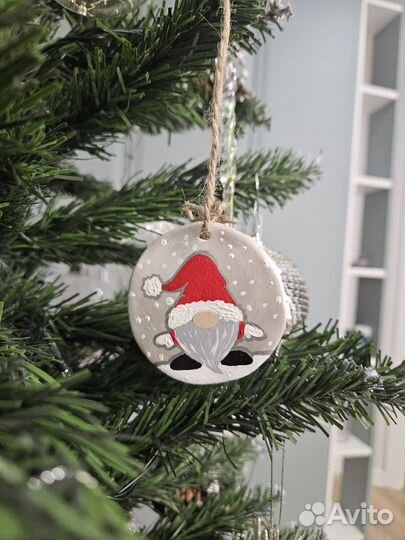 Елочные игрушки ручной работы