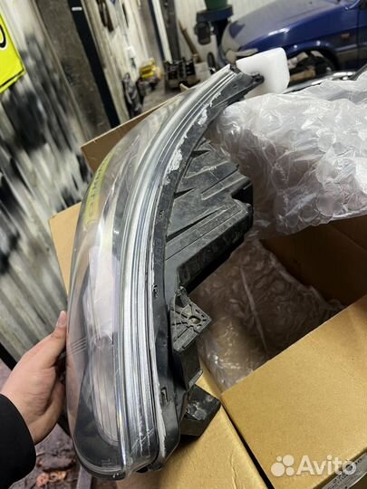 Фара на hyundai solaris