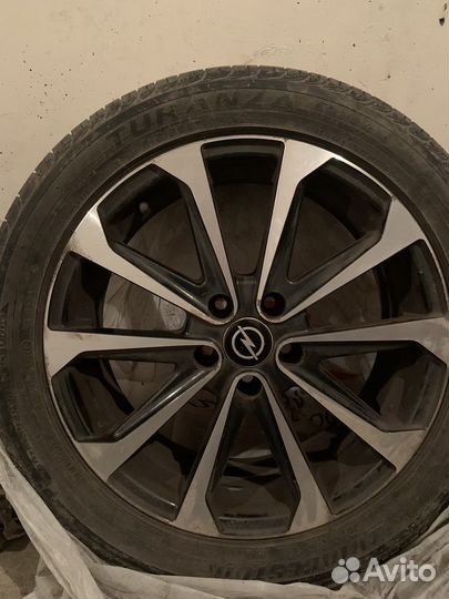 R17 Bridgestone Turanza ER300 215/50, PCD 5x105 DIA 56.5