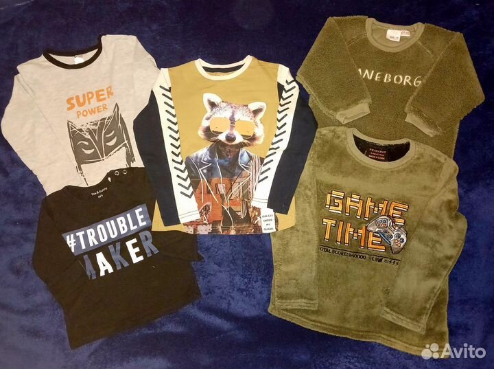 Лот одежды на мальчика (80-86)