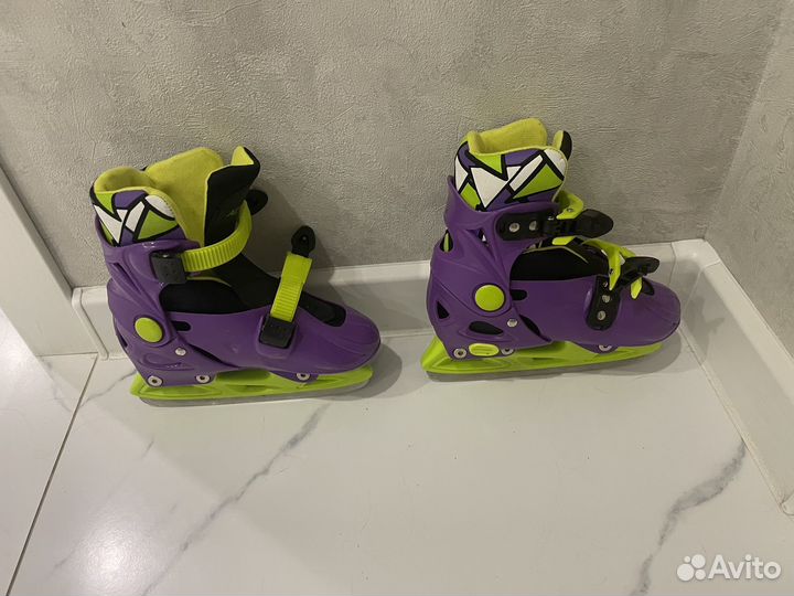 Коньки детские раздвижные