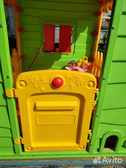 Детский игровой домик уличный пластиковый