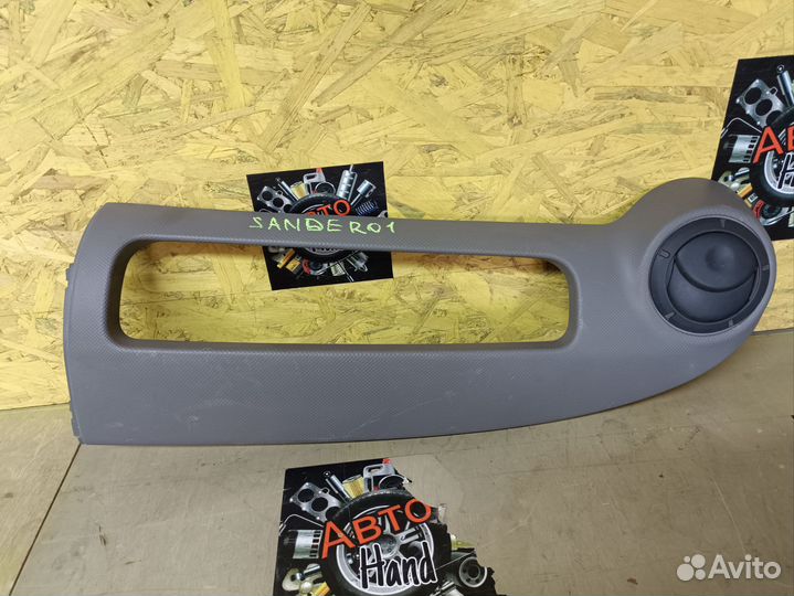 Накладка торпедо Renault sandero 1 2012
