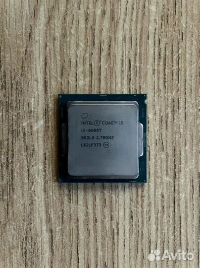 Процессор intel core i5 6600t