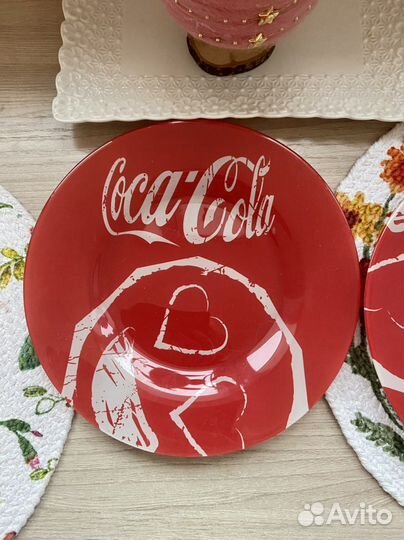 Тарелка Coca Cola