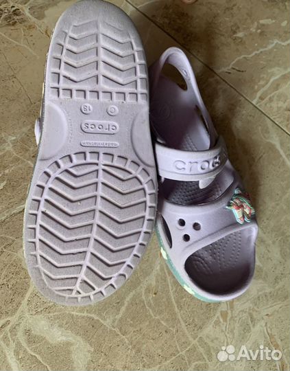 Сандалии crocs c13 для девочки