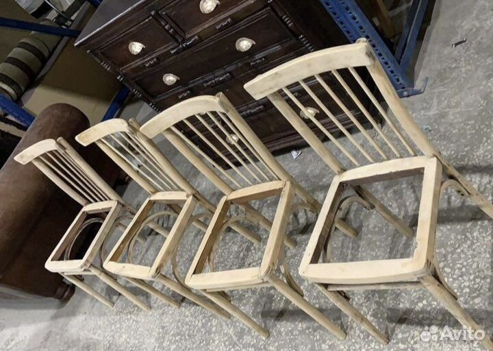 Столы и стулья из дерева - реставрация