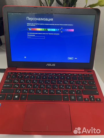 Ноутбук asus