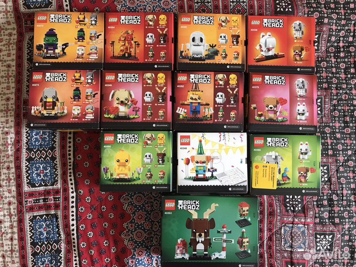 Lego brickheadz новые наборы
