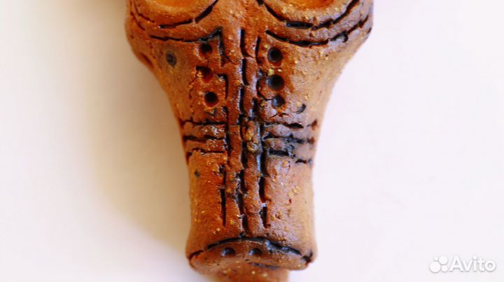 Свистулька. Череп Буйвола