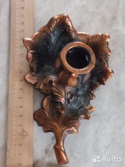 Подсвечник и гном силумин СССР