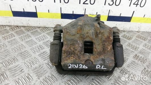 Суппорт тормозной передний левый KIA sportage 2 (2