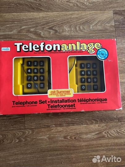 Детский телефон СССР