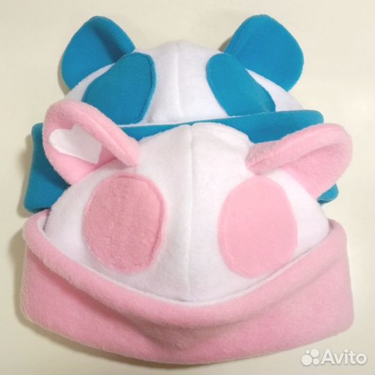 Шапка с ушками 