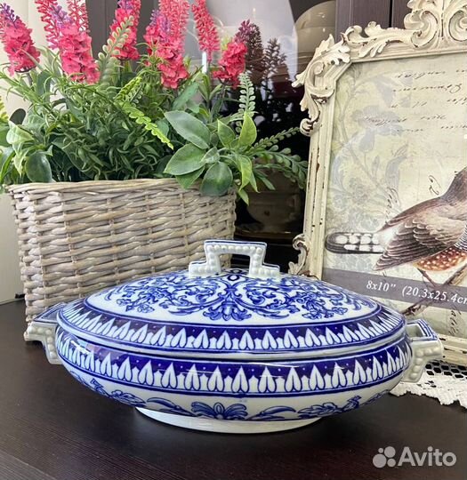 Антикварный английский террин