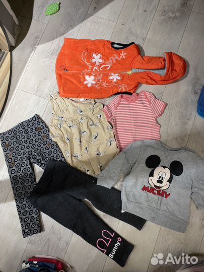 Вещи пакетом на девочку