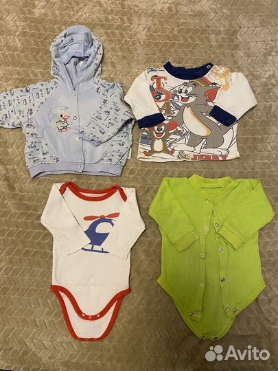 Вещи пакетом от 0 - 3 мес на девочку